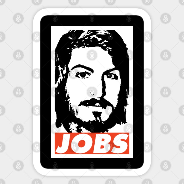 JOBS Sticker by Nerd_art